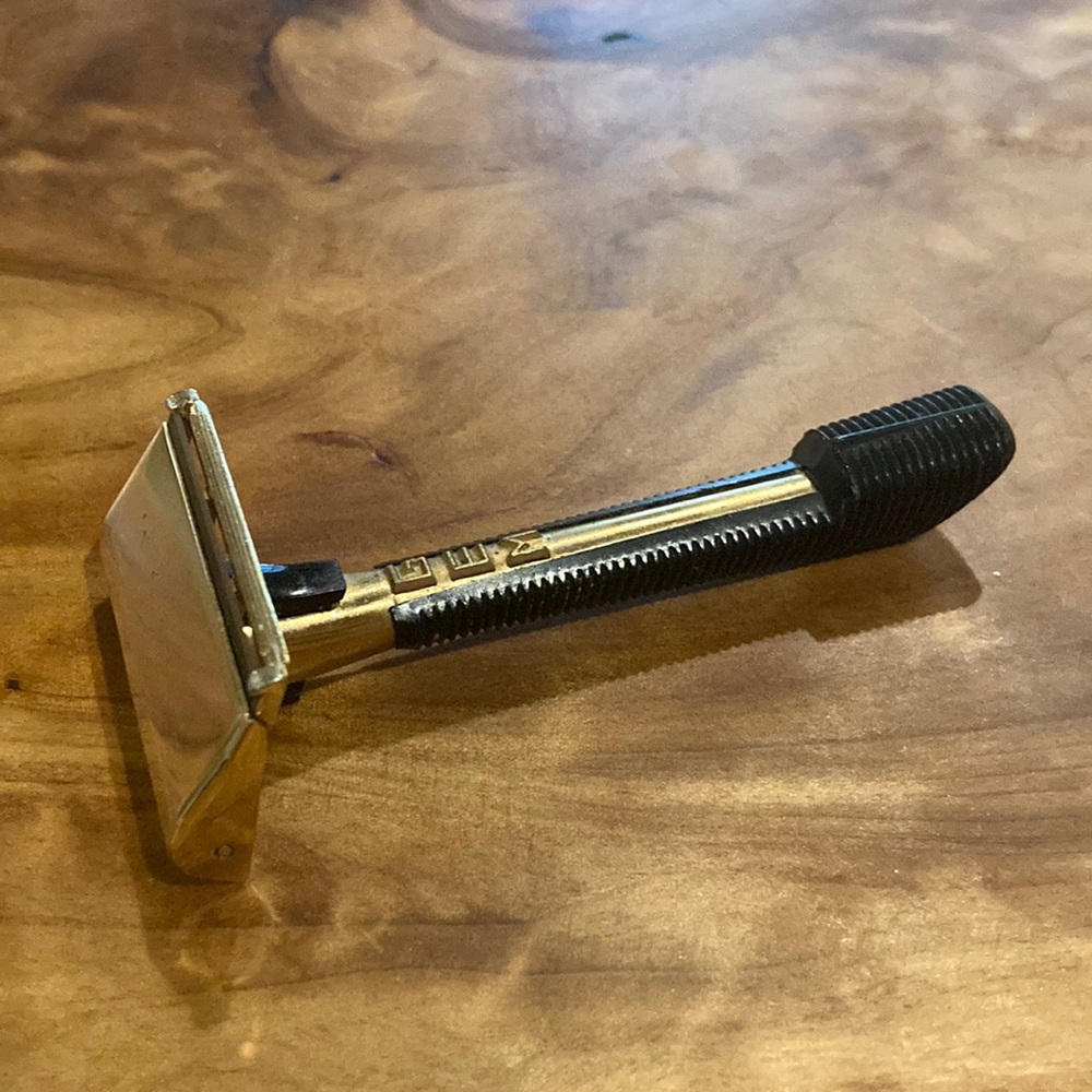 GEM deco look Safety Razor. Vintage 1960s - Picture 5 of 8
